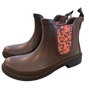 NWT Joules Dark Brown Wellies size 6